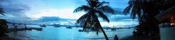 Panorama from Cooper Island Beach