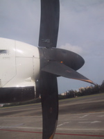 Prop Plane to Tortola