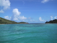 Anchored off Little Jost van Dyke