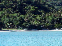 Brewers Bay Campground from charter boat deck