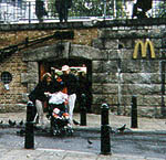 The MacD's at the Tower of London