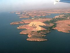 Flying Into Abu Simbel