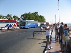 Aswan Dam Bus Parking Lot