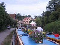 Moored outside Bradford-On-Avon