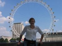 Adri and the London Eye